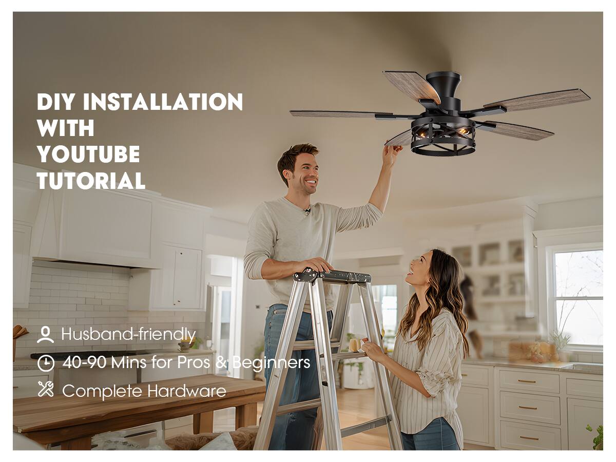 DIY INSTALLATION WITH YOUTUBE TUTORIAL

- Husband-friendly
- 40-90 Mins for Pros & Beginners
- Complete Hardware