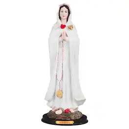 FC Design - 12"H Rosa Mistica Holy Figurine Statue Desk Tabletop Home Decor Gift - Multi-Color