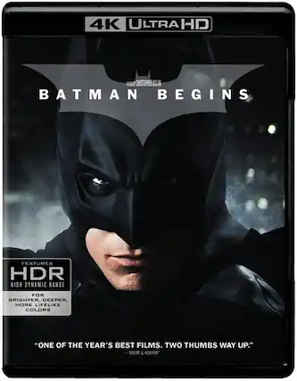 Front. Batman Begins - 4K Blu-Ray.