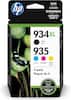 hp
SAVE WITH XL BLACK
ÉCONOMISEZ AVEC LA CARTOUCHE NOIRE XL
934XL
Black Noir
935
Cyan Magenta Yellow Jaune
4-pack
Paquet de 4
SAVE WITH HIGH YIELD BLACK
ÉCONOMISEZ AVEC UN RENDEMENT ÉLEVÉ CARTOUCHE NOIRE