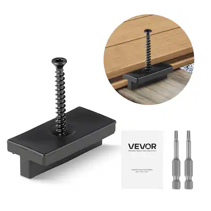 VEVOR
Affordable. Reliable. Home Improvement.
HIDDEN DECK FASTENERS
MODEL: HDE-100
MADE IN CHINA
VEVOR AMartate - dala tioma