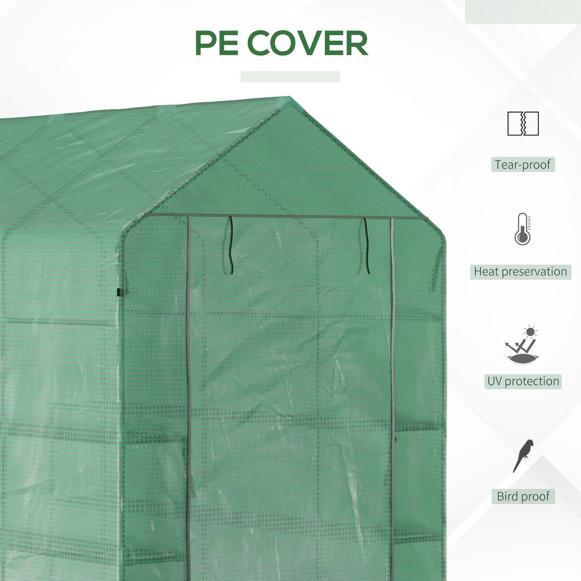 PE COVER
Tear-proof
Heat preservation
UV protection
Bird proof