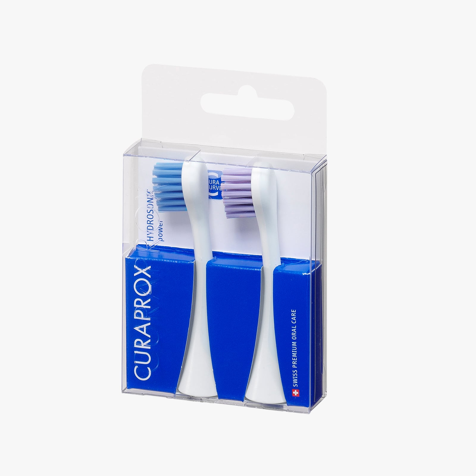 Curaprox Brush Head Hydrosonic, Power Duo White 73349148
