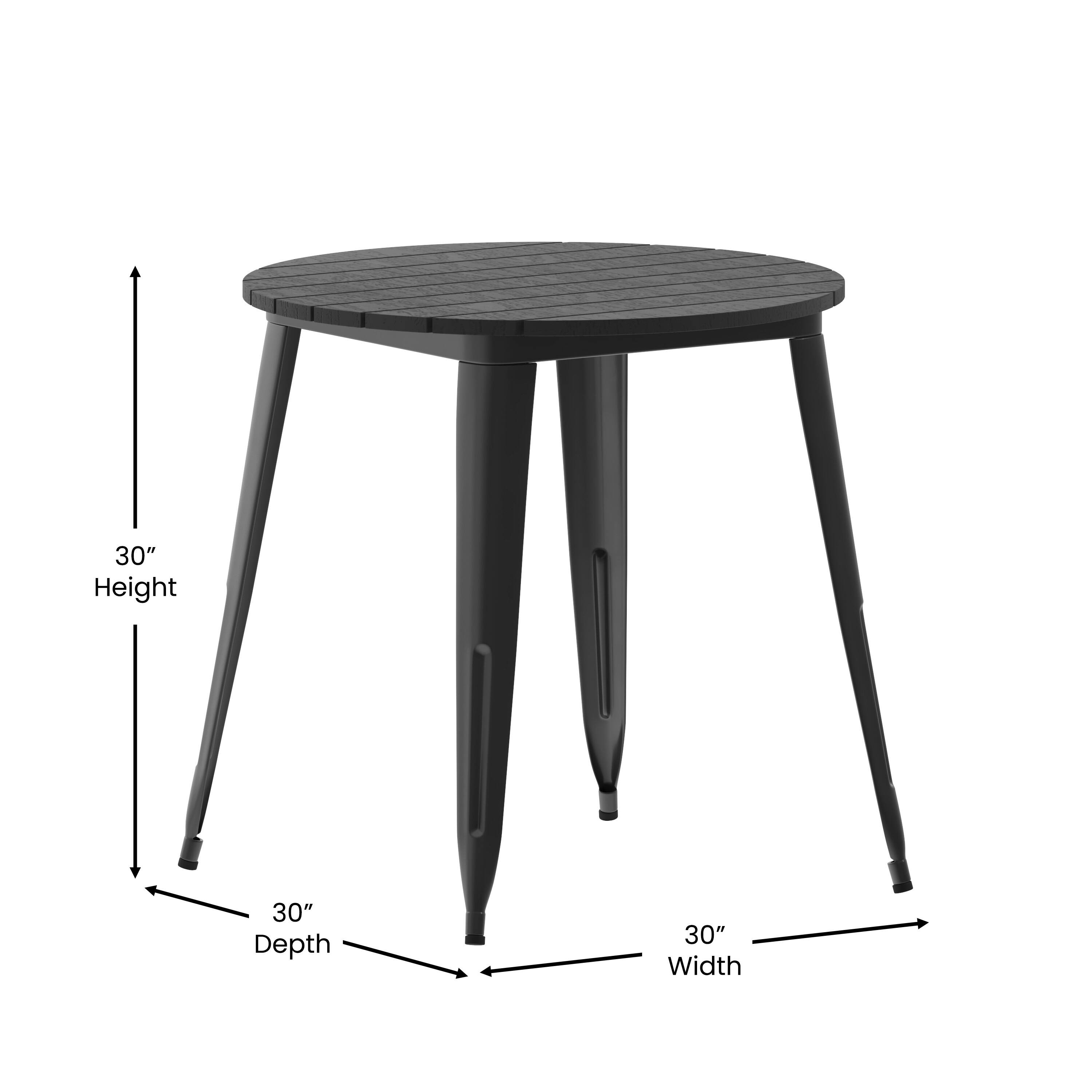 30" Height  
30" Depth  
30" Width