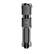 Front. Stock Preferred - Rechargeable USB Tactical Flashlight - Black.