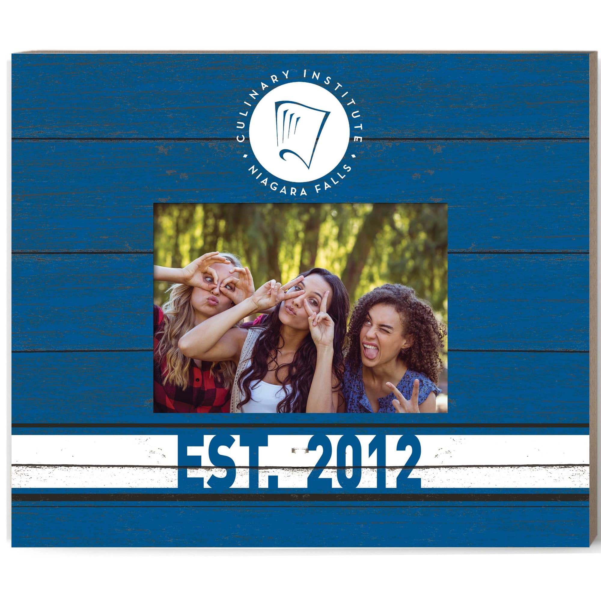 "Jardine - Niagara Falls Culinary Institute 11"" x 13"" Team Spirit Scholastic Picture Frame - Blue" price history on PriceWatchPro
