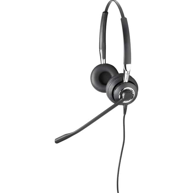 Jabra - BIZ 2400 II QD Headset - Stereo - Quick Disconnect - Wired - Over-the-head - Binaural - Supra-aural - Noise - Black