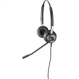 Jabra - BIZ 2400 II QD Headset - Stereo - Quick Disconnect - Wired - Over-the-head - Binaural - Supra-aural - Noise - Black