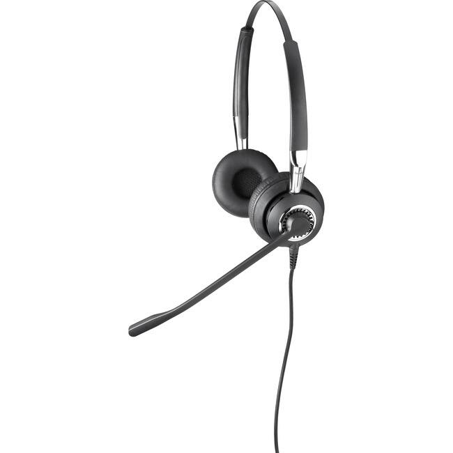 Front. Jabra - Jabra BIZ 2400 II QD Headset - Stereo - Quick Disconnect - Wired - Over-the-head - Binaural - Supra-aural - Noise - Black.