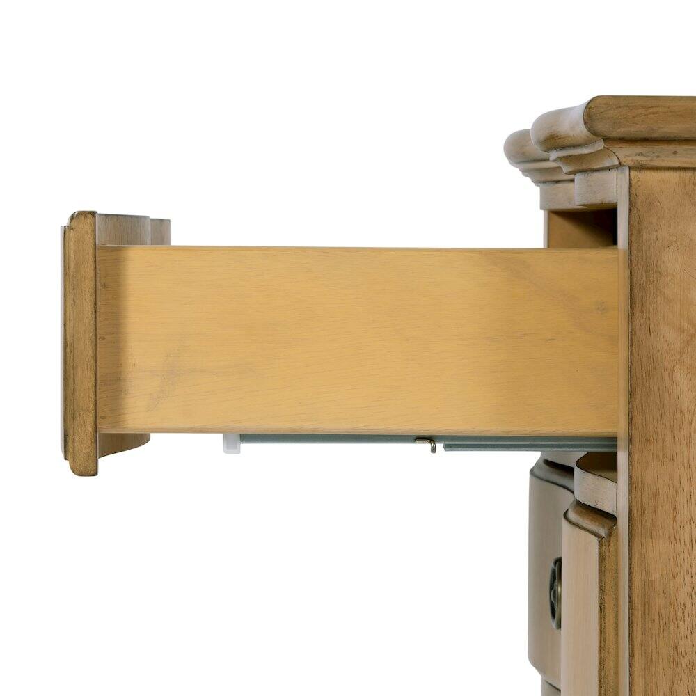 Alt View 4. Butler Specialty - Nigel 21.5 in. W Rectangular Wood 3 Drawer Accent Chest - Brown.
