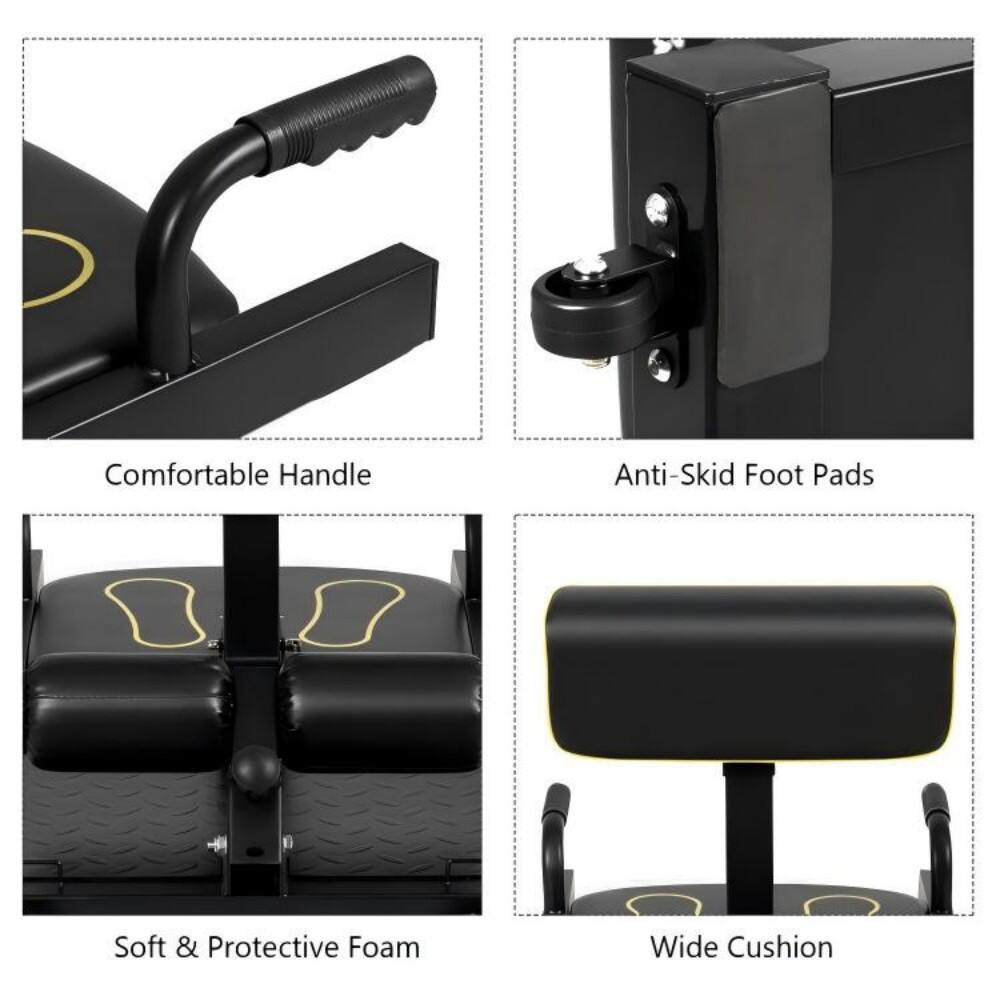 Comfortable Handle  
Anti-Skid Foot Pads  
Soft & Protective Foam  
Wide Cushion