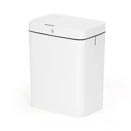 Front. Oumilen - 18L Touchless Sensor Trash Can with Automatic Lid.