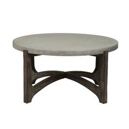 Liberty Furniture Industries - Cascade 3 Piece Set (1-Cocktail 2-End Tables) - Wirebrush Rustic Brown