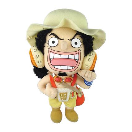 Front. Great Eastern - One Piece Usopp 8 Inch Plush - Multi-Color.