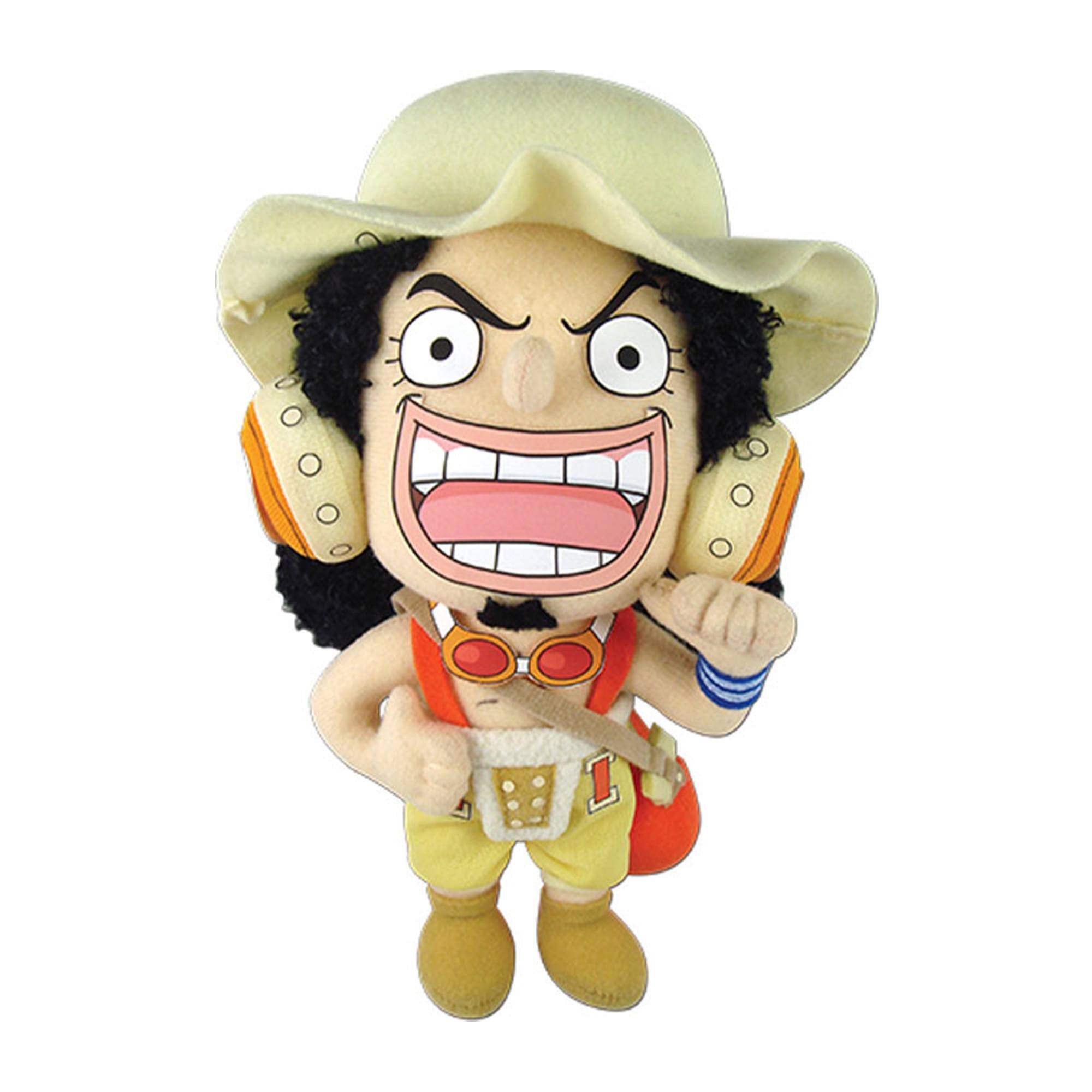 Front. Great Eastern - One Piece Usopp 8 Inch Plush - Multi-Color.