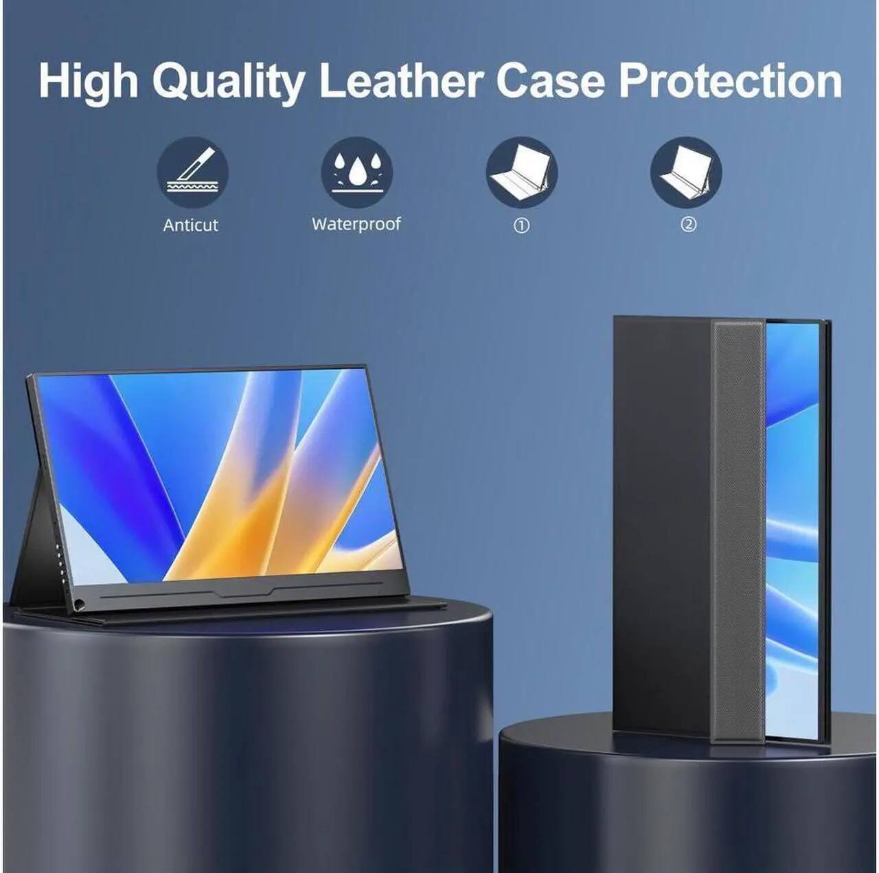 High Quality Leather Case Protection  
Anticut  
Waterproof  
1  
2