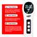 Timer button: When the device is powered on, a short press can set the timer duration: 5 minutes, 10 minutes, 15 minutes, 20 minutes.
Gear selector: When the device is powered on, short pressing will allow you to adjust among four gears.
Power button: Press and hold for 3 to 5 seconds to turn on the device. Press briefly once on the power button to activate the red light mode; press and hold again for 3 to 5 seconds to turn off the device.