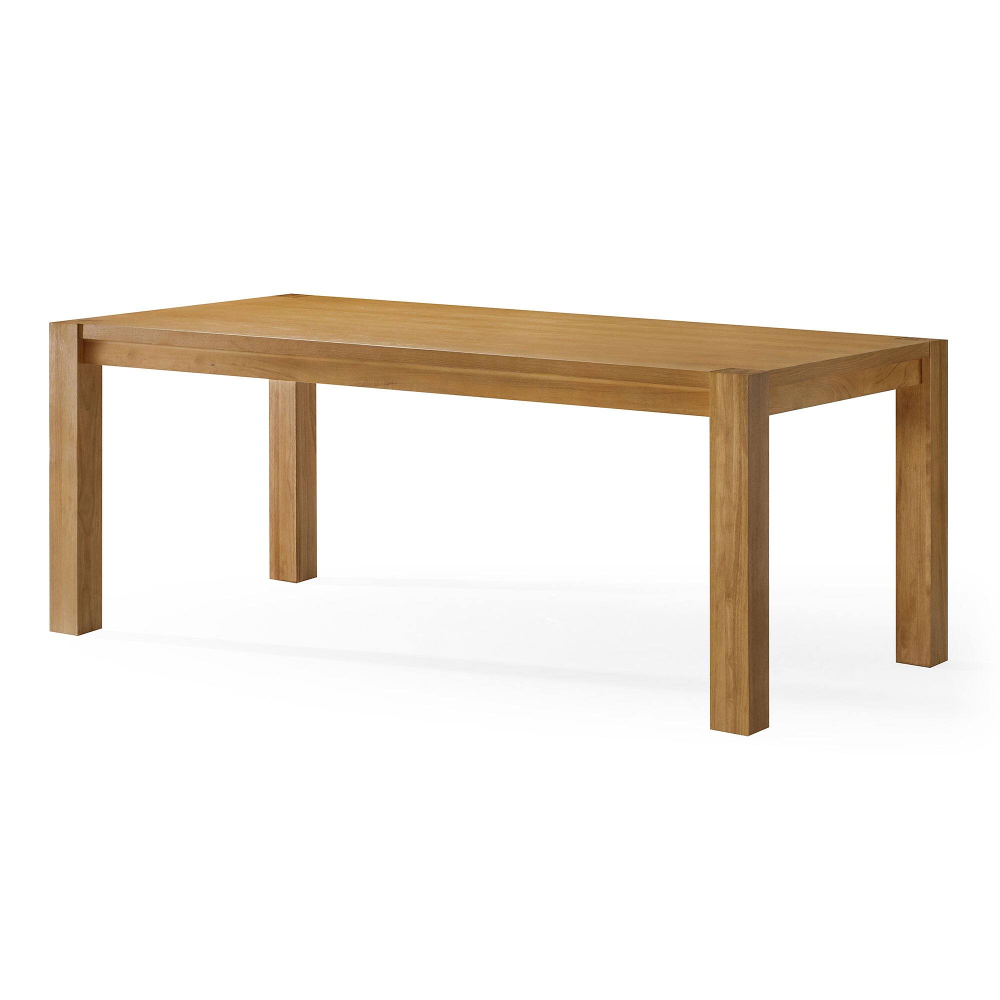Front. Maven Lane - Maven Lane Cleo Contemporary Wooden Dining Table in Refined Natural Finish - Natural.