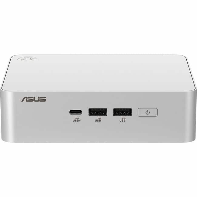 ASUS - NUC 15 Pro Plus RNUC15CRSU5063AU Desktop Computer - Intel Core Ultra 5 255H - 16 GB - 512 GB SSD - Mini PC - Silver - Pike Silver