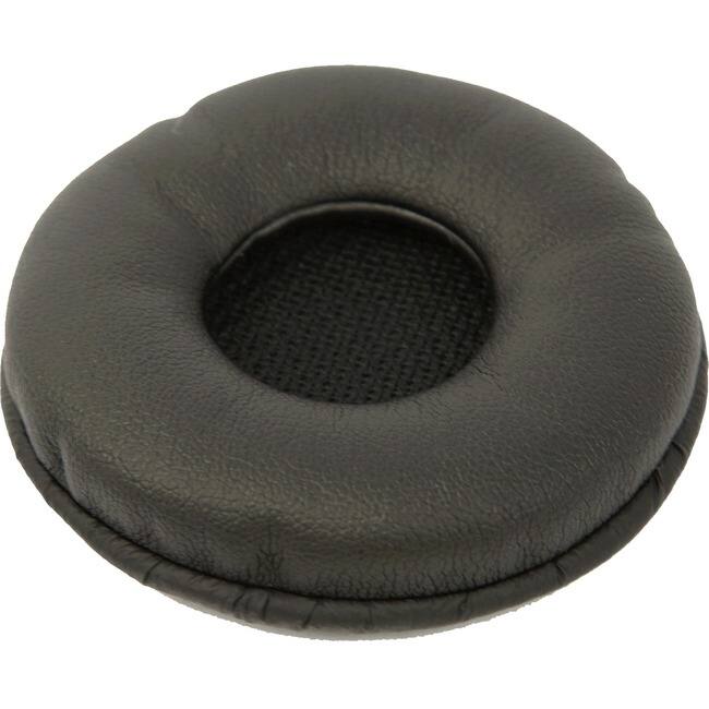 Front. Jabra - 10PK 10PCS/PK BIZ 2300 LEATHER EAR CUSHION - Black.