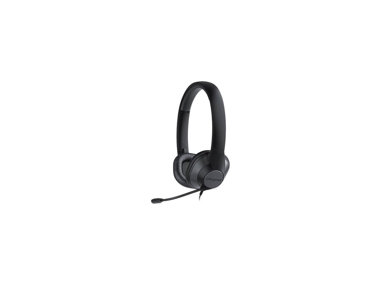 Alt View 1. Creative Labs - CREATIVE HS-720 V2 USB Headphones with Noise Cancelling Mic, Volume Control, and Video Call Connector.