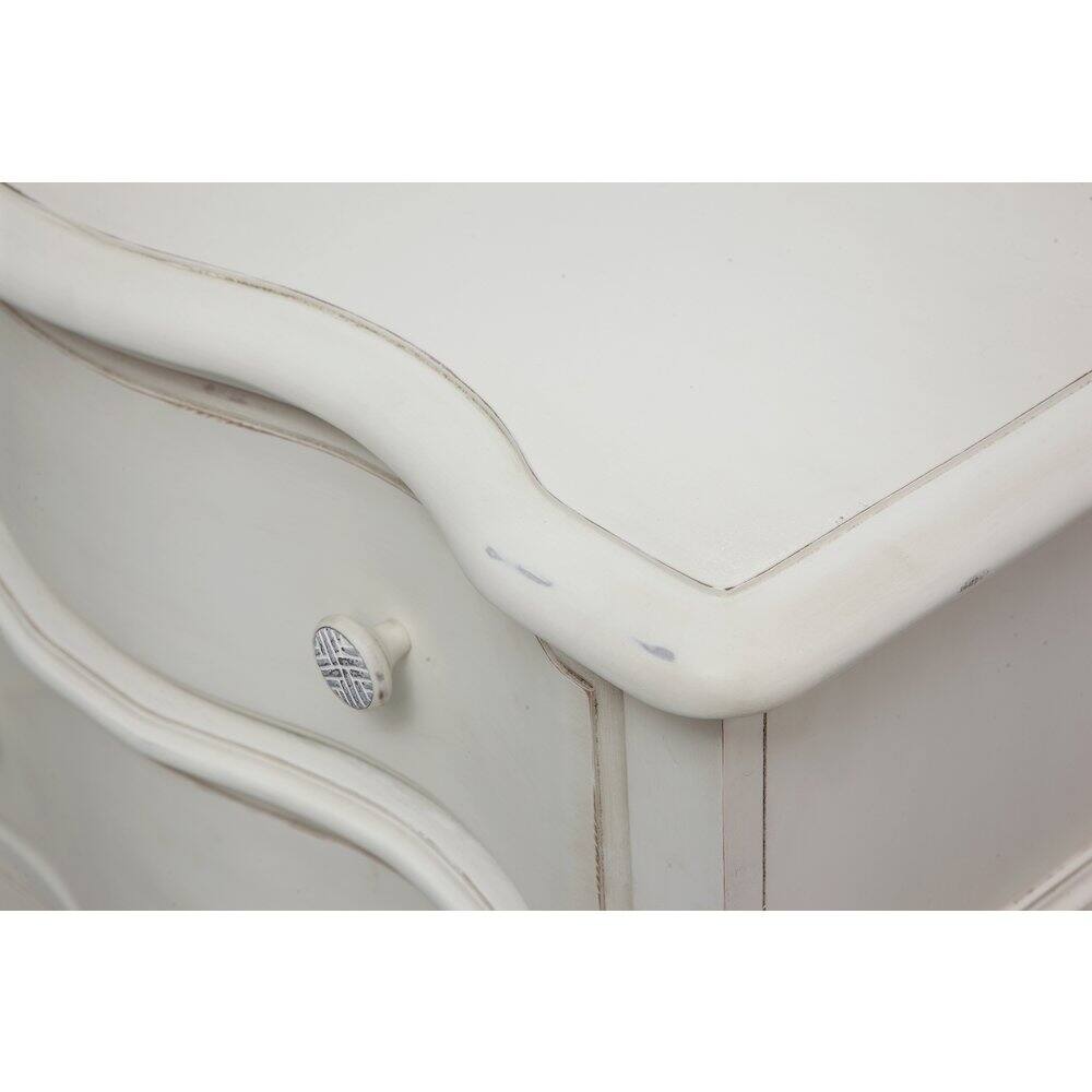 Alt View 2. American Woodcrafters - Rodanthe Bachelor Chest - Dove White - White.