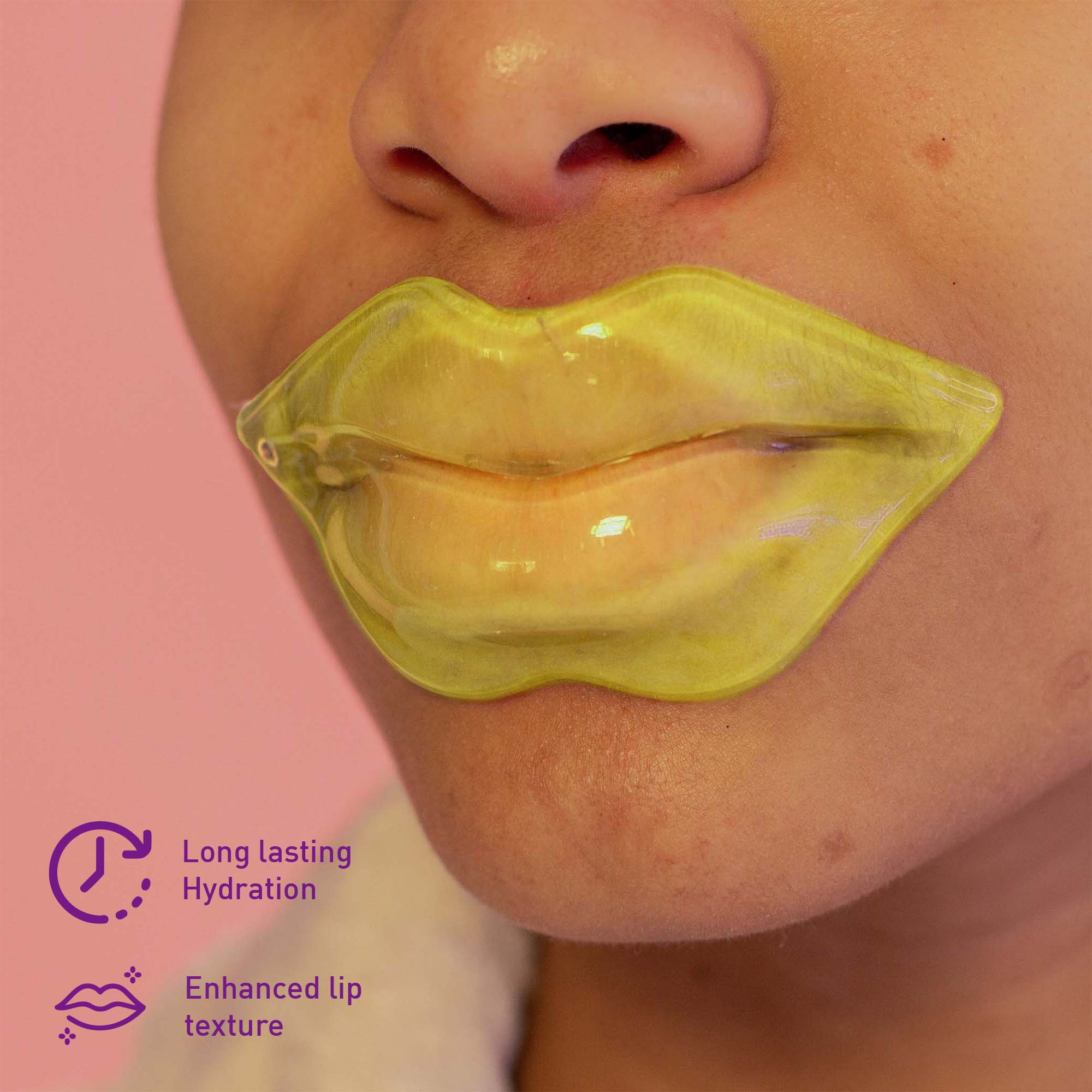 Long lasting Hydration
Enhanced lip texture