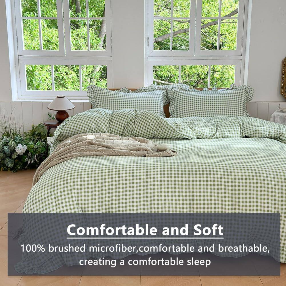 Comfortable and Soft  
100% brushed microfiber, comfortable and breathable, creating a comfortable sleep