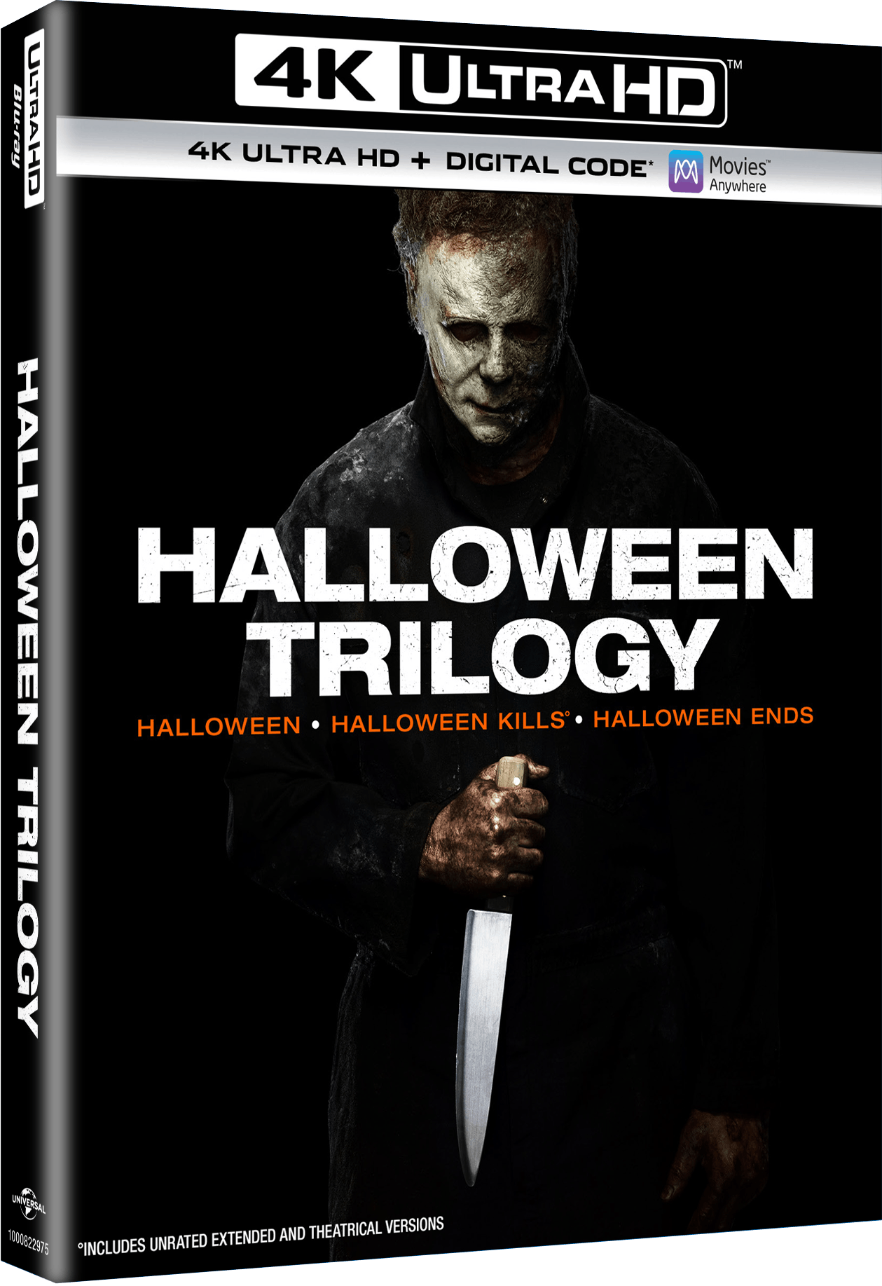 Angle. Halloween Trilogy   - 4K Blu-Ray.