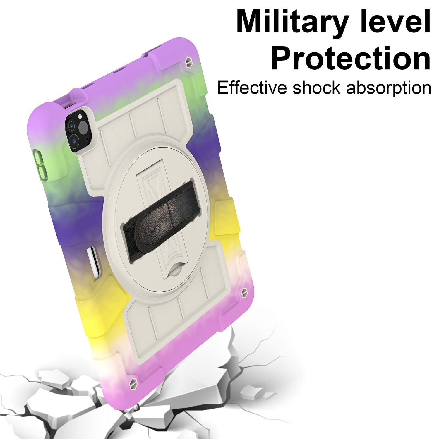 Military level Protection  
Effective shock absorption