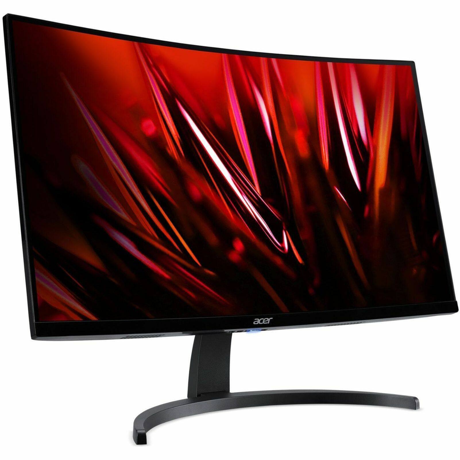 Alt View 3. Acer - Acer Nitro 27" WQHD VA 100Hz 1ms Gaming Monitor - 2560 x 1440 WQHD Display @ 100 Hz - Vertical Alignment (VA) - 250 Nit - Black.