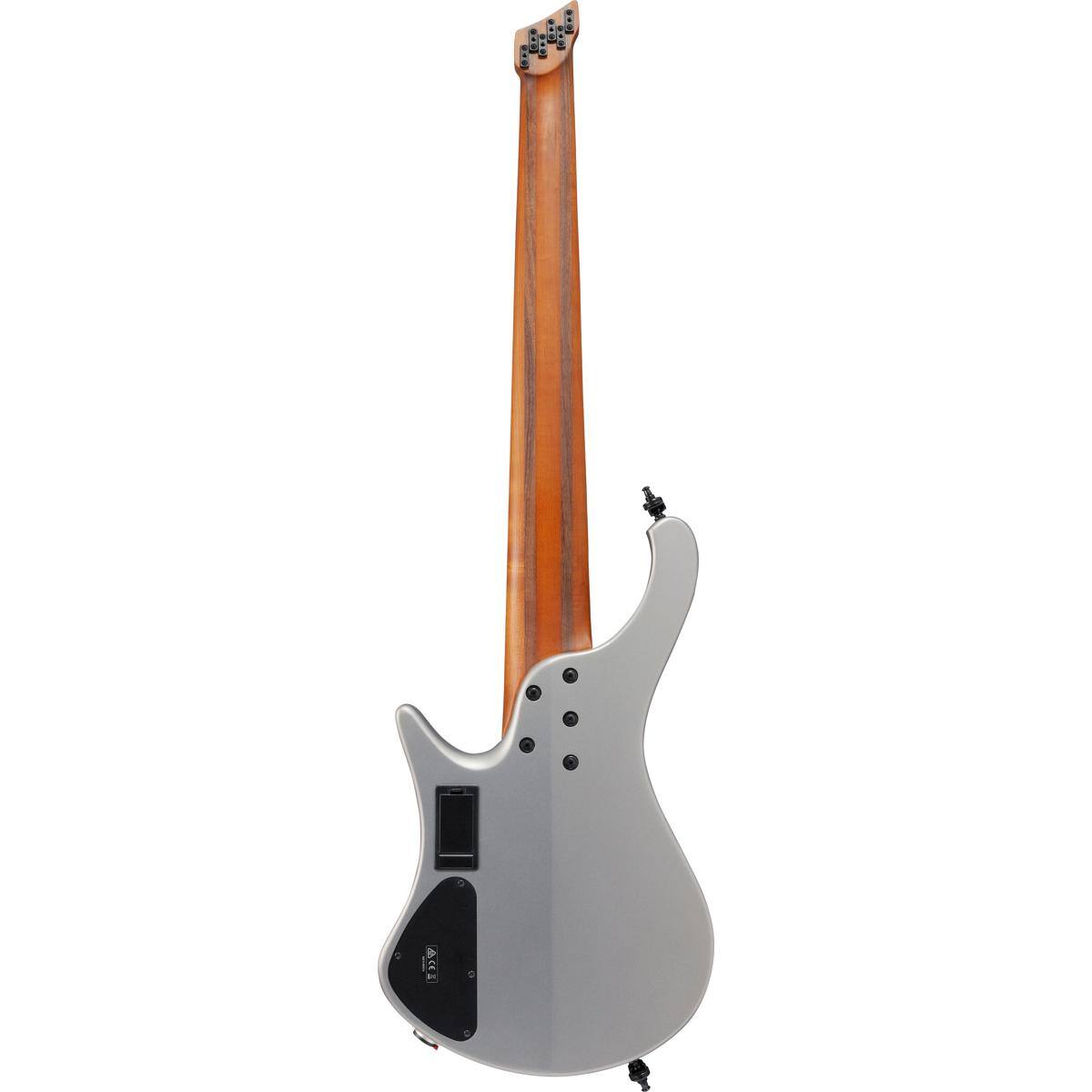 Alt View 1. Ibanez - Ibanez EHB1006MS EHB Ergonomic Headless Electric Bass Guitar, Metallic Gray Matte.