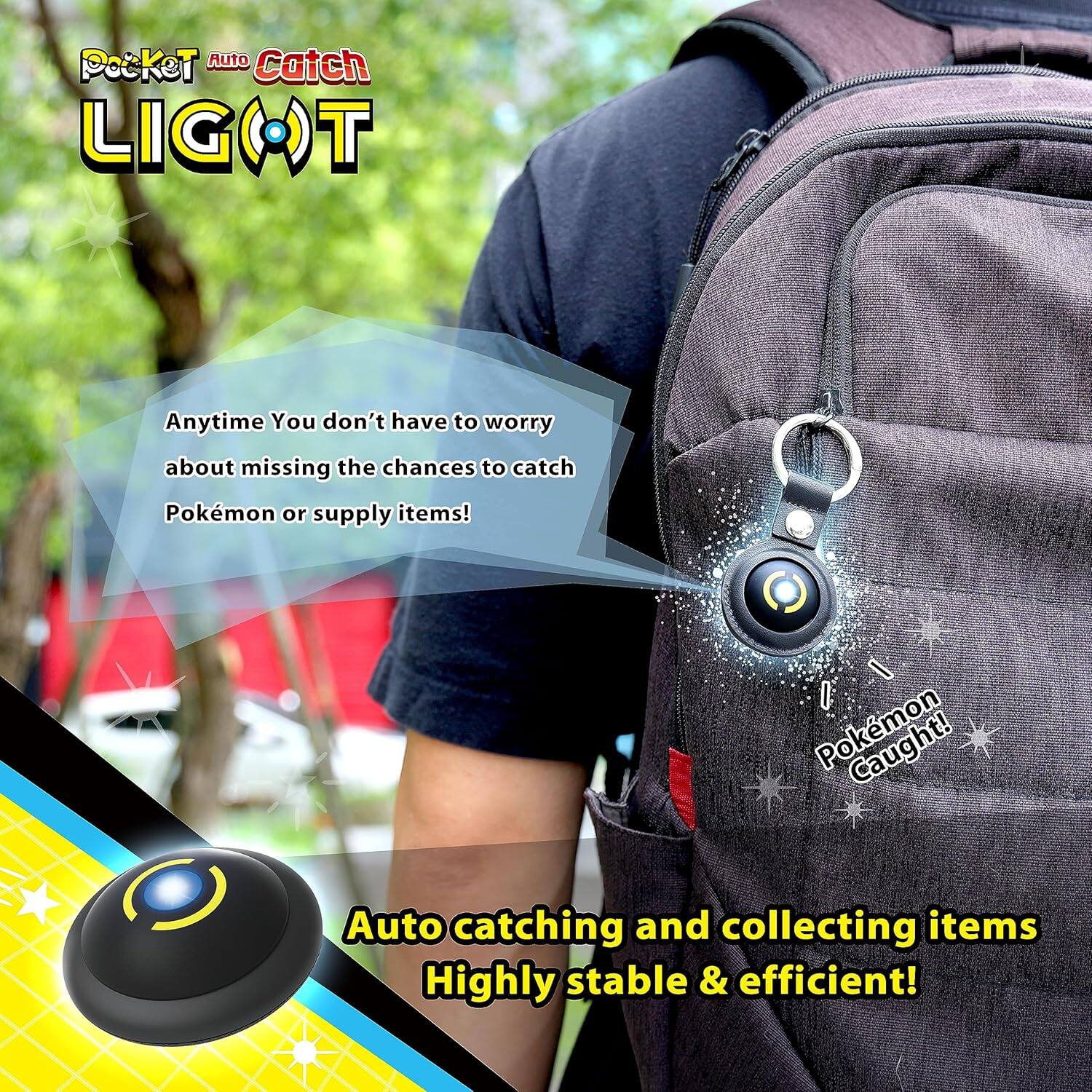 PoKeT Auto Catch LIGOT

Anytime You don't have to worry about missing the chances to catch Pokémon or supply items!

Auto catching and collecting items
Highly stable & efficient!