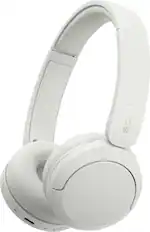 Front. Sony - WH-CH530 Wireless Headphone with Microphone - White.