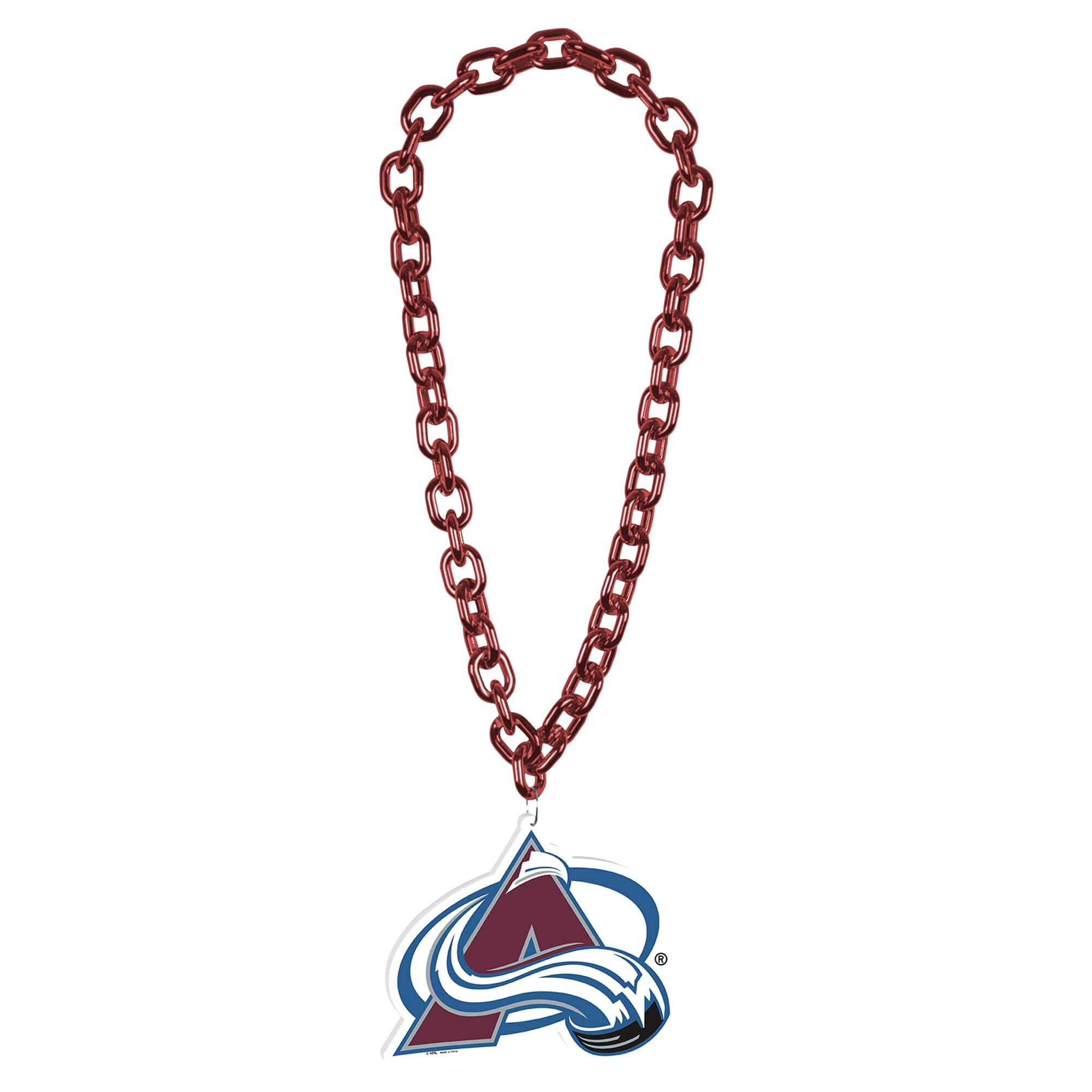 WinCraft - Colorado Avalanche Big Chain Logo Necklace - Multicolor price history on PriceWatchPro