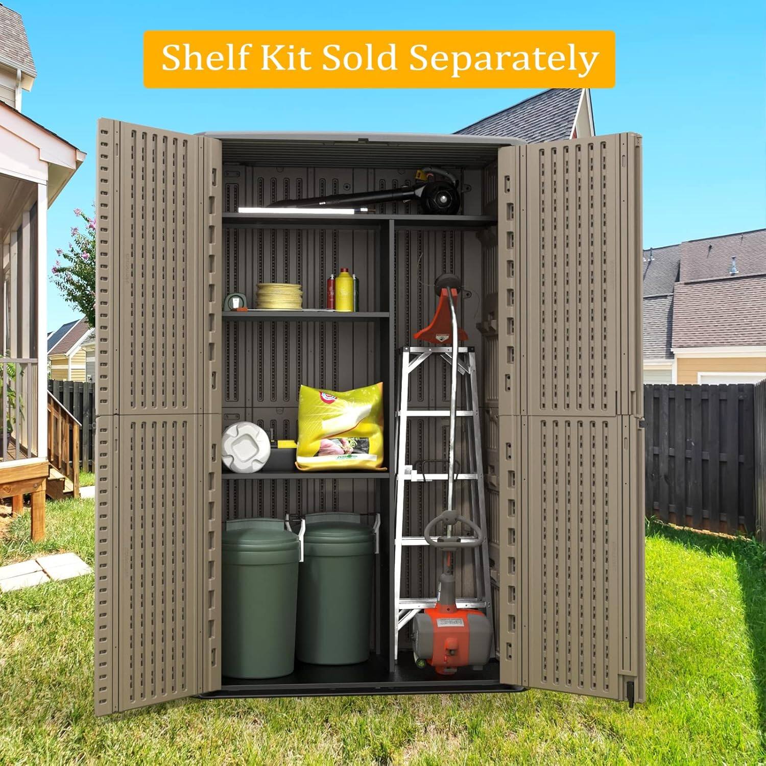 Shelf Kit Sold Separately