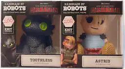 Handmade by Robots - How to Train Your Dragon - Astrid & Toothless 2-Pack - COLLECTIBLES