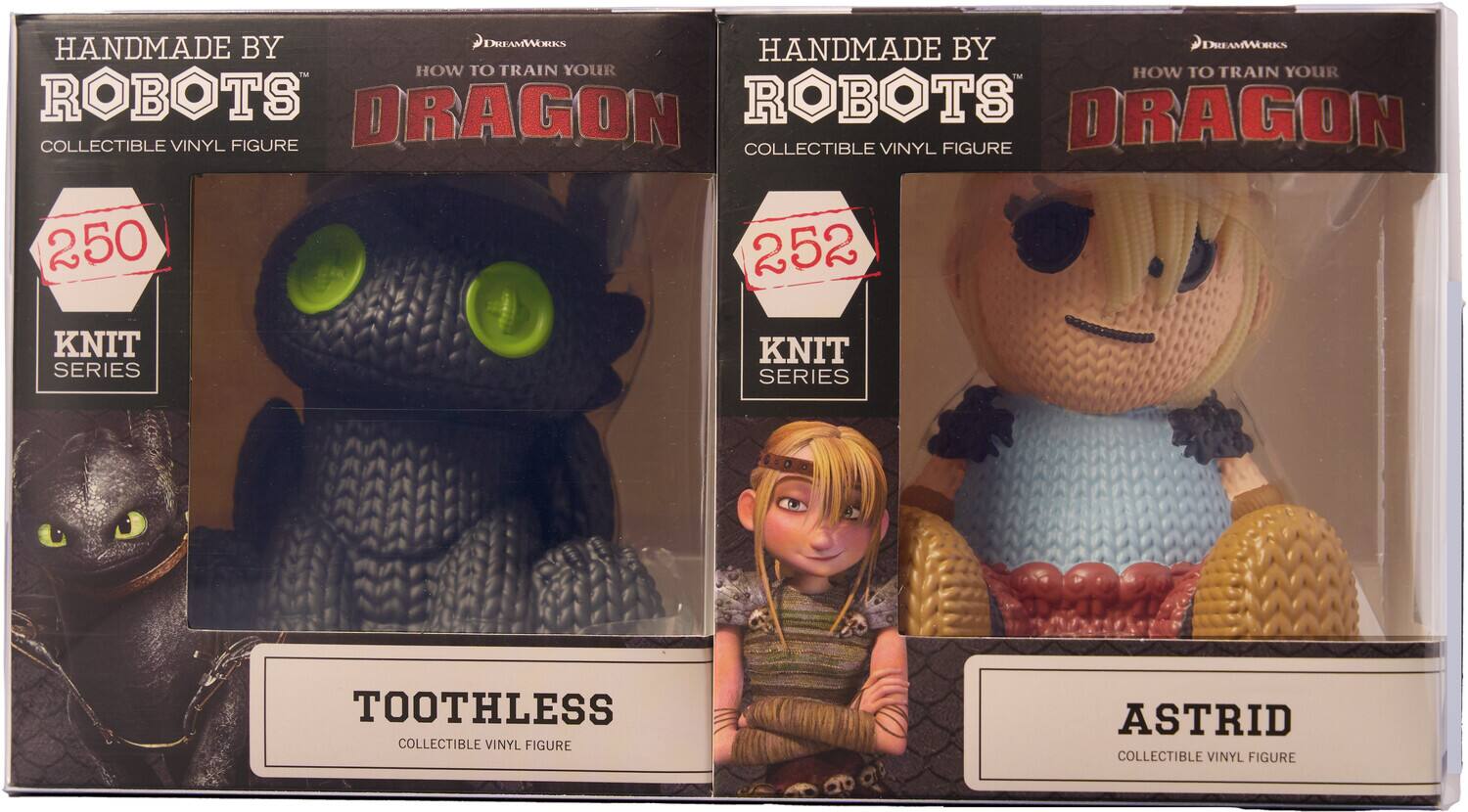Handmade by Robots - How to Train Your Dragon - Astrid & Toothless 2-Pack - COLLECTIBLES