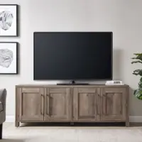 Camden&Wells - Yarmouth TV Stand for Most TVs up to 75" - Oak - Front_Zoom