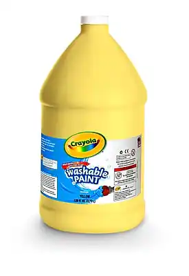 Crayola Washable Paint
Yellow
139 E