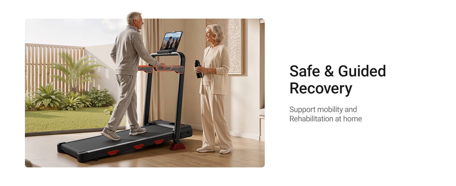 Safe & Guided Recovery  
Support mobility and Rehabilitation at home