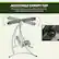 ADJUSTABLE CANOPY TOP
Tilt system allows you to adjust the canopy angle to block the sun all day long
