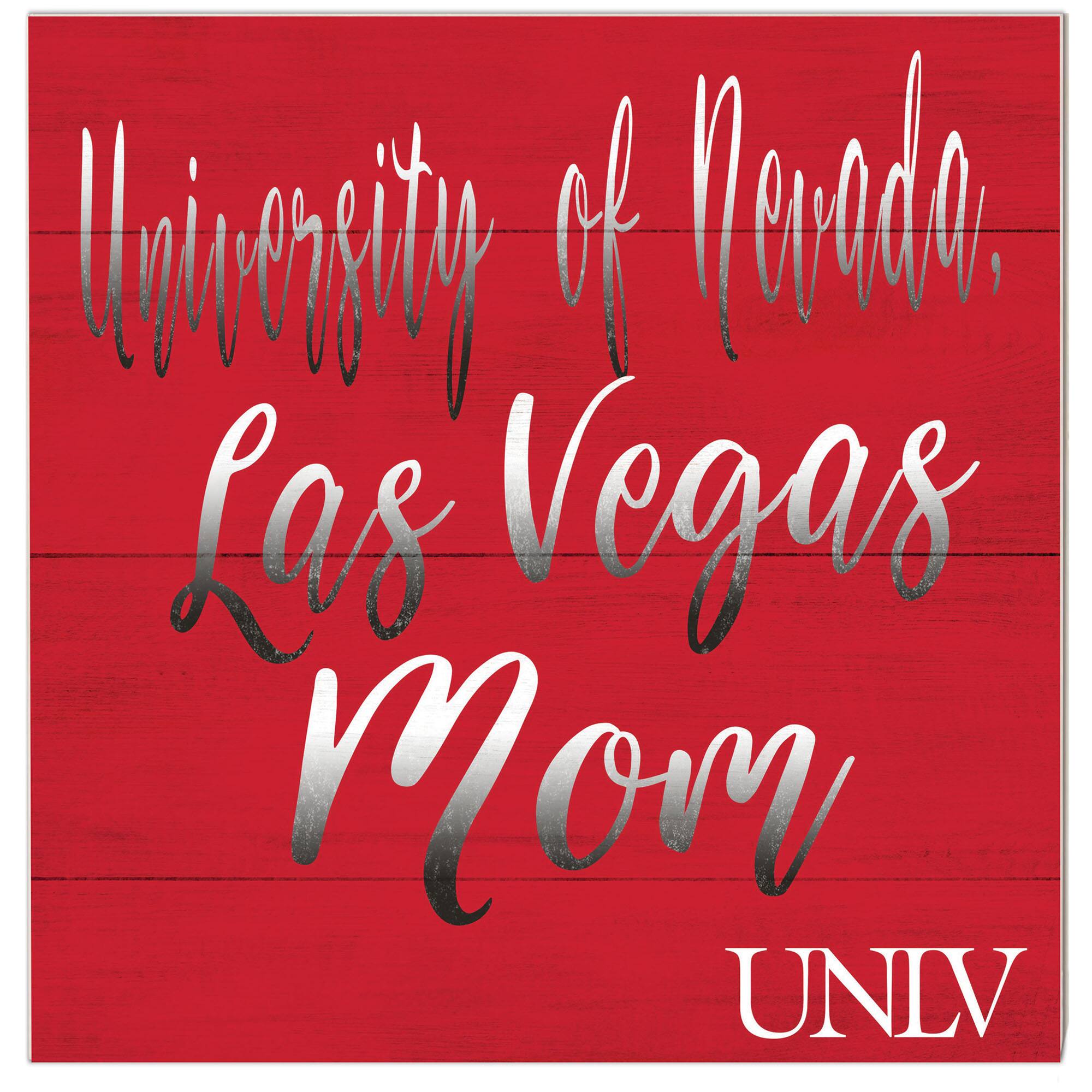 UNLV Rebels 10'' x 10'' Mom Plaque