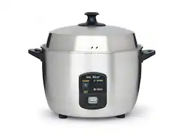 Sunpentown - 10-Cups Cooker & Steamer (SC-889) - Stainless Steel