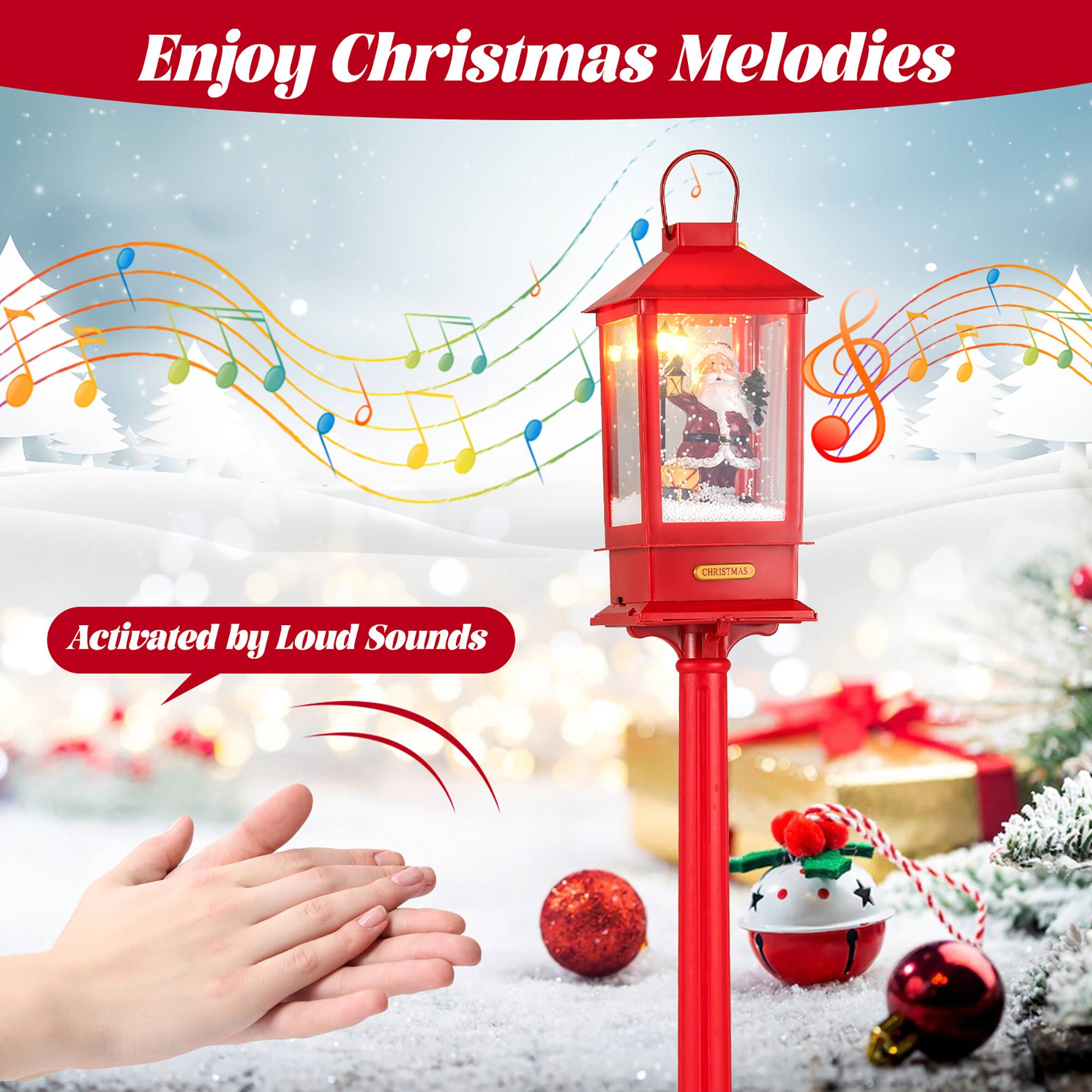Enjoy Christmas Melodies

Activated by Loud Sounds