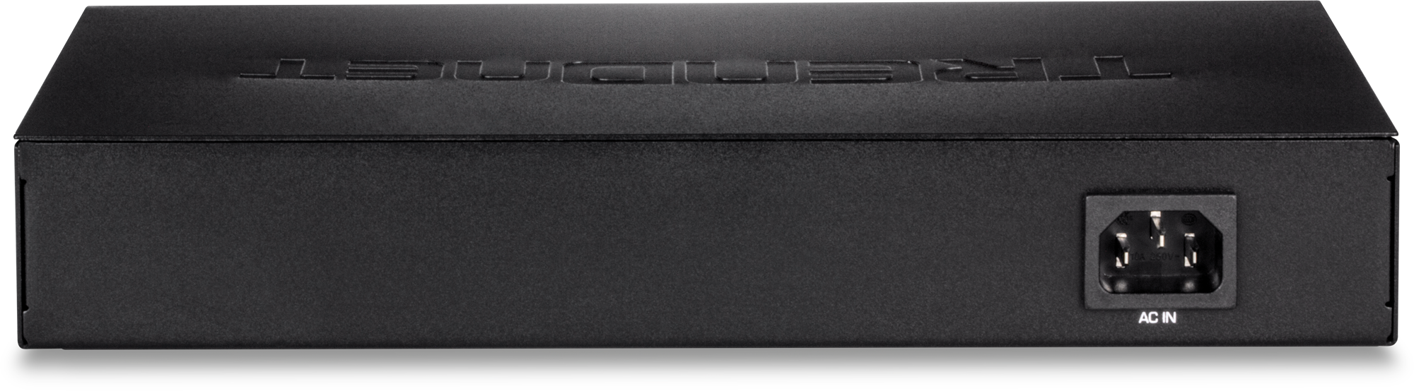 Alt View 5. Trendnet - TRENDnet TEG-S24Dg 24-port Gigabit GREENnet Switch(Metal Desktop) w/ internal power - Black.