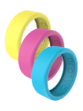 QALO - QRNT Original 3PK Covers Size 07 - Neon