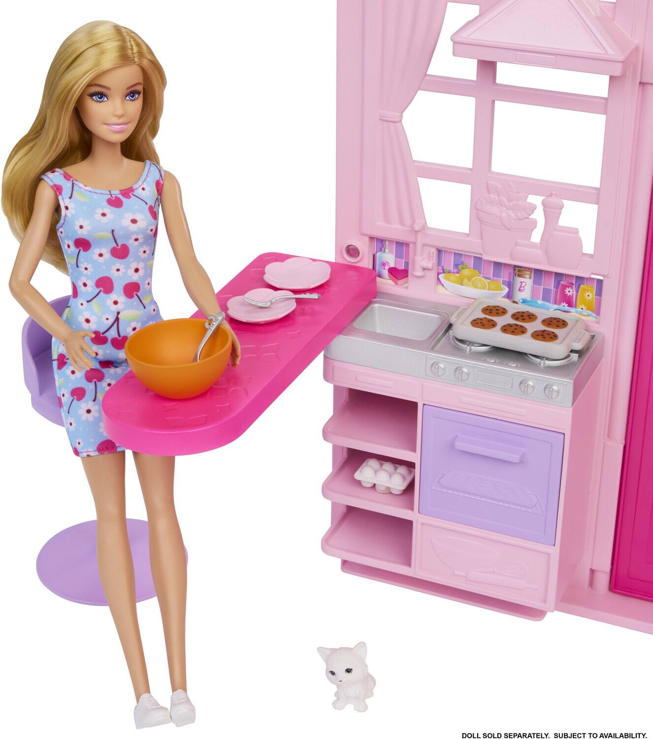DOLL SOLD SEPARATELY. SUBJECT TO AVAILABILITY.