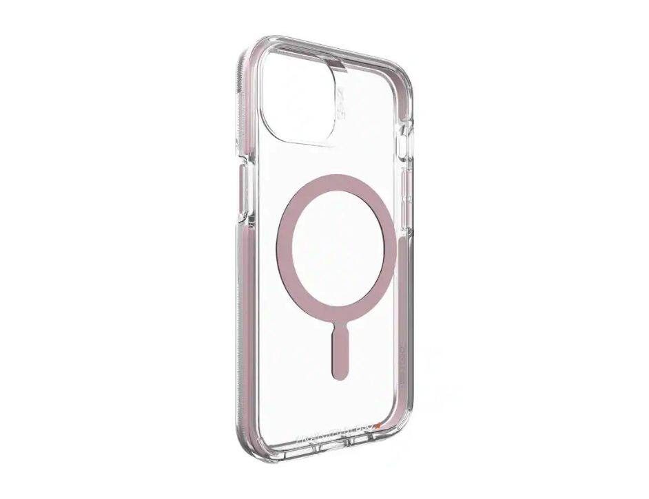 Angle. Gear4 - Gear4 Piccadilly Snap Case for iPhone 13 - Clear.