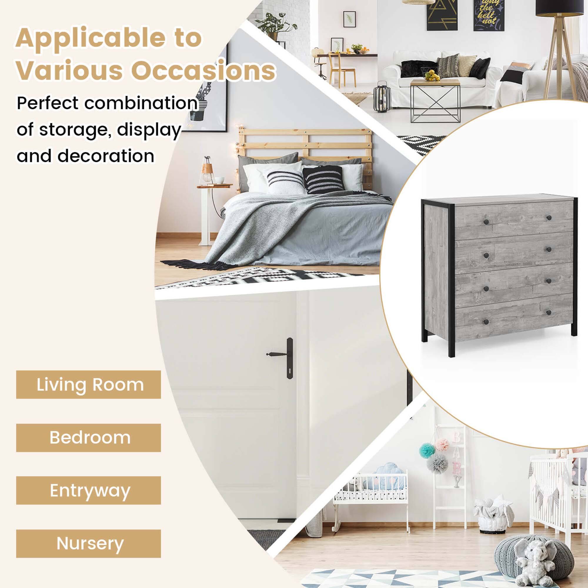 Applicable to Various Occasions
Perfect combination of storage, display and decoration

Living Room
Bedroom
Entryway
Nursery